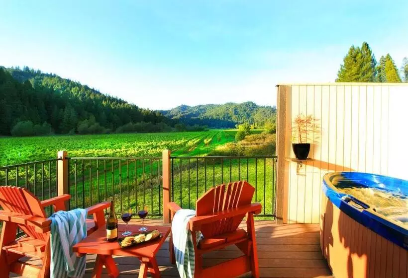 ハイドロマッサージバス付きスイート, West Sonoma Inn & Spa