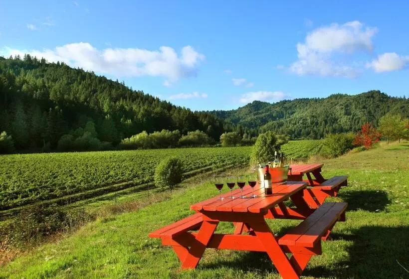 キングサイズベッドのスタンダードルーム, West Sonoma Inn & Spa