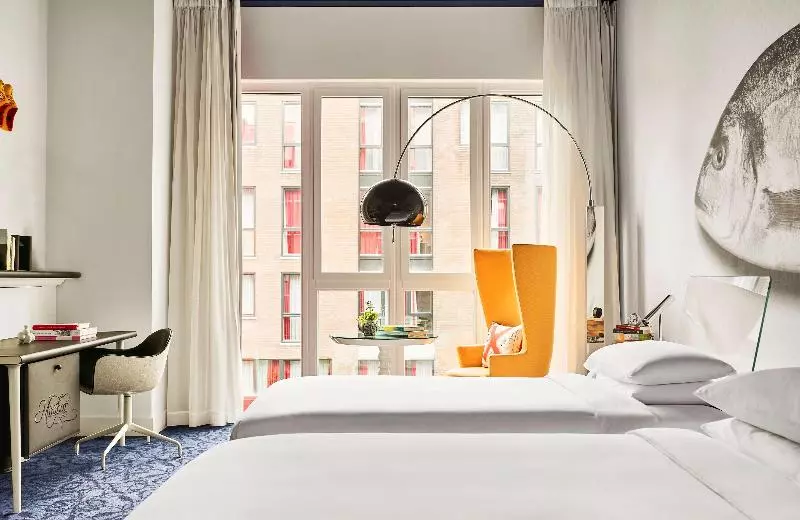 اتاق استاندارد با چشم‌انداز باغ, Andaz Amsterdam, Prinsengracht, By Hyatt