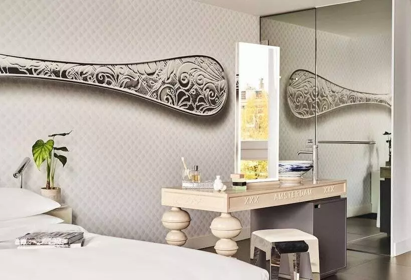 اتاق استاندارد با تخت دوبل, Andaz Amsterdam, Prinsengracht, By Hyatt