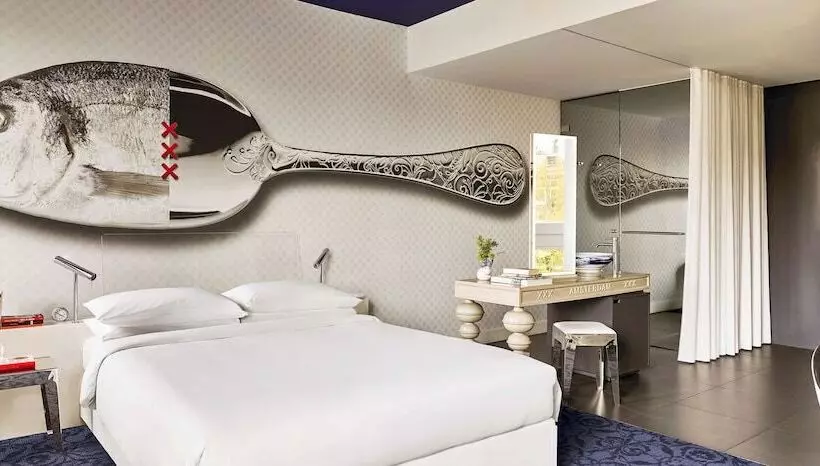 اتاق استاندارد با تخت دوبل, Andaz Amsterdam, Prinsengracht, By Hyatt