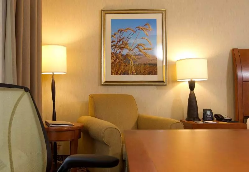 キングサイズベッドのスタンダードルーム, Hilton Garden Inn Cedar Falls