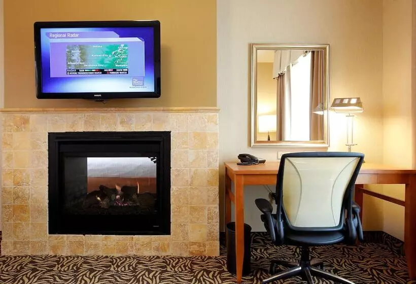 キングサイズベッドのスイートルーム, Hilton Garden Inn Cedar Falls