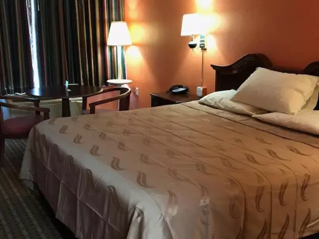 キングサイズベッドのスタンダードルーム, College Inn Spartanburg