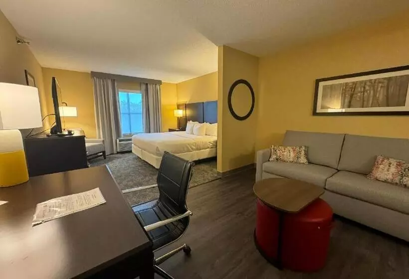 キングサイズベッドのスイートルーム, Comfort Inn & Suites Lexington Park Near Pax River