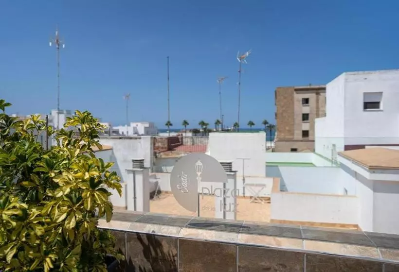 اتاق استاندارد با تراس و چشم‌انداز دریا, Plaza De La Luz Cádiz