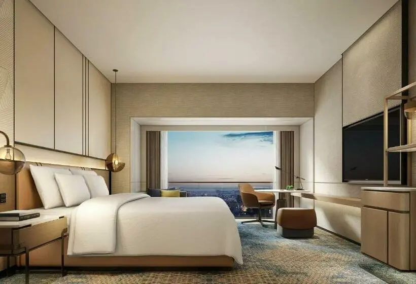 キングサイズベッドのスタンダードルーム, Crowne Plaza Hohhot City Center