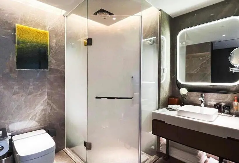 キングサイズベッドのスーペリアルーム, Crowne Plaza Hohhot City Center