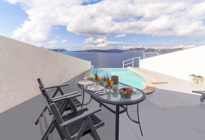 전용 풀장 스위트, Grand Ambassador Santorini