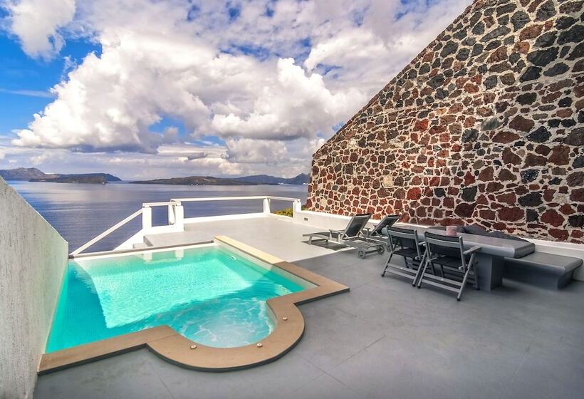 Suíte com Piscina, Grand Ambassador Santorini
