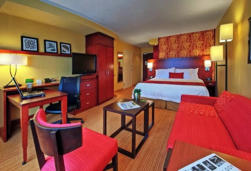 ダブルベッドのスタンダードスタジオ, Courtyard By Marriott Johnson City