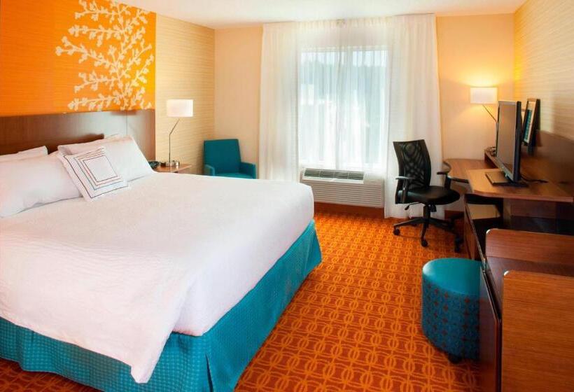 غرفة قياسية سرير كينج لذوى الإحتياجات الخاصة, Fairfield Inn & Suites By Marriott Atlanta Gwinnett Place
