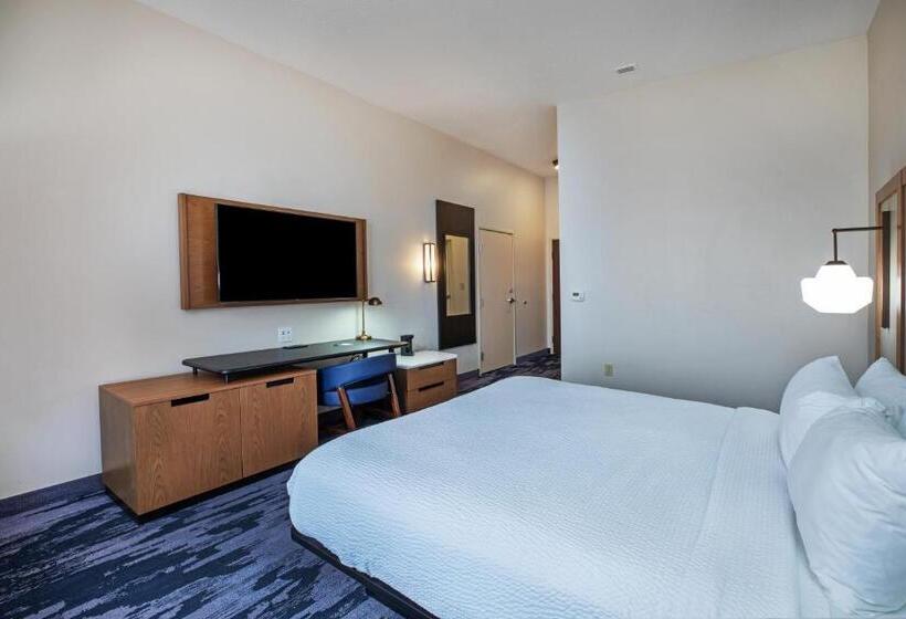 غرفة قياسية سرير كينج, Fairfield Inn & Suites Tulsa Downtown Arts District