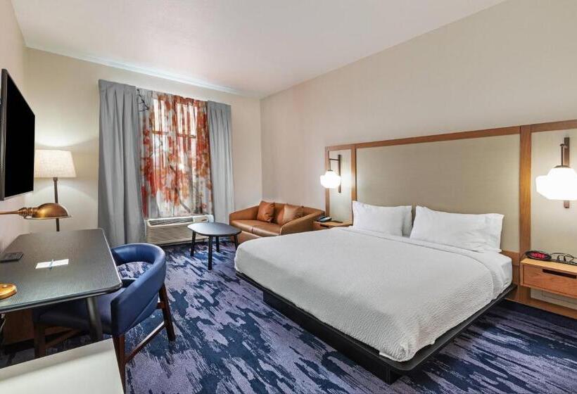 غرفة قياسية سرير كينج, Fairfield Inn & Suites Tulsa Downtown Arts District
