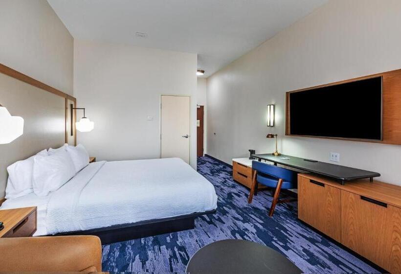 غرفة قياسية سرير كينج, Fairfield Inn & Suites Tulsa Downtown Arts District