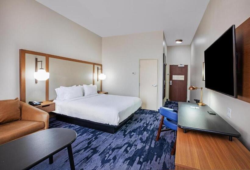 غرفة قياسية سرير كينج, Fairfield Inn & Suites Tulsa Downtown Arts District