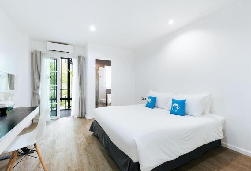 Habitación Superior Cama King, Blu Monkey Bed & Breakfast Phuket