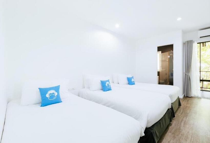 Habitación Triple Superior, Blu Monkey Bed & Breakfast Phuket