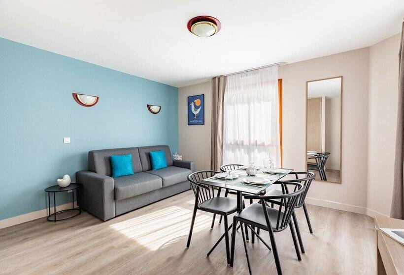 Апартаменты 1 Спальня, Appart City Classic Marseille Euromed