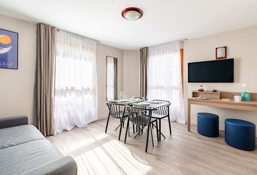 Апартаменты Superior 1 Спальня, Appart City Classic Marseille Euromed