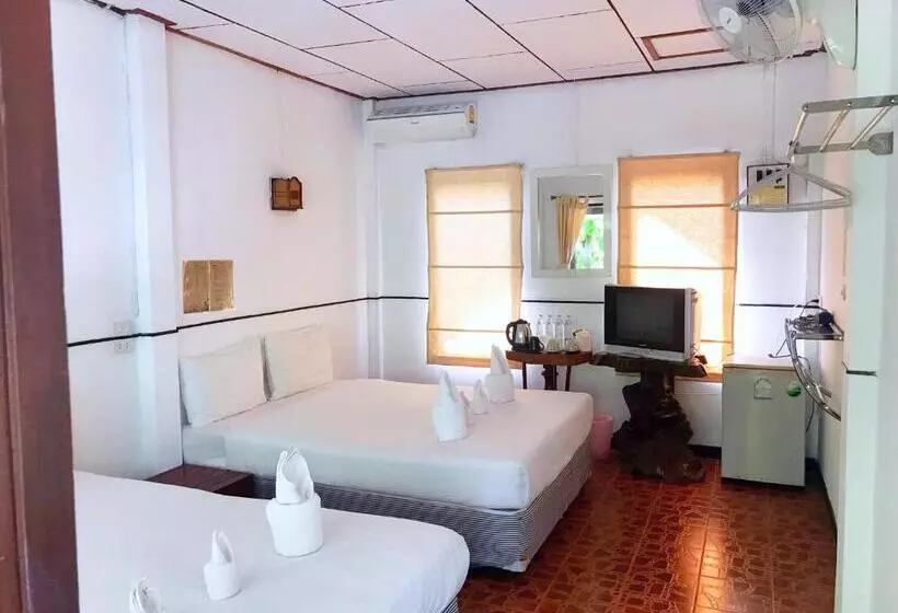 バンガローの２ベッドスタンダードルーム, Kirati Beach Resort