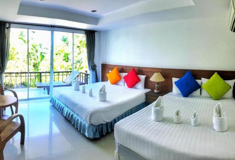 غرفة سوبيريور عائلية, Kirati Beach Resort