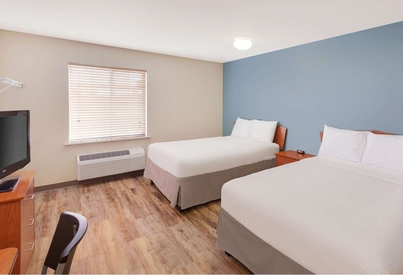 Номер Стандарт 2 Двуспальные Кровати, Woodspring Suites Des Moines Pleasant Hill