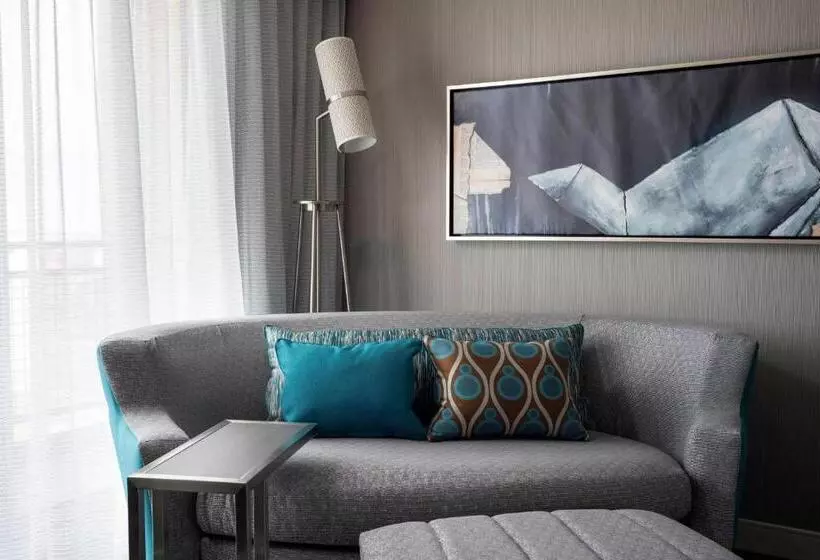 キングサイズベッドのスタンダードルーム, Courtyard By Marriott Denver Airport
