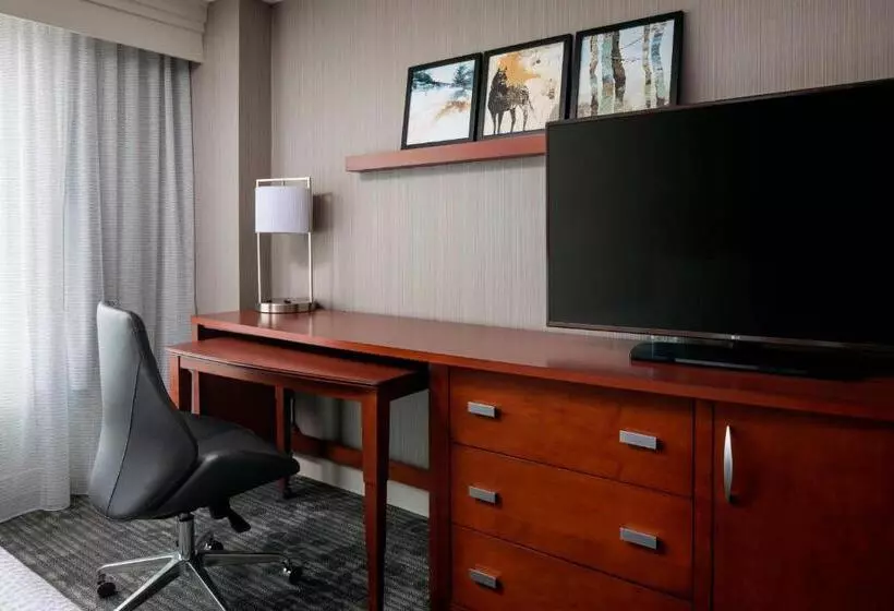 キングサイズベッドのエクゼクティブルーム, Courtyard By Marriott Denver Airport