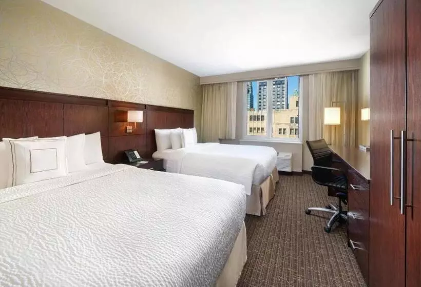 اتاق استاندارد با چشم‌انداز شهر, Courtyard By Marriott Times Square West