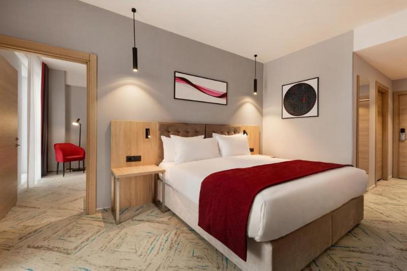 חדר סטנדרט מותאם לאדם עם מוגבלויות, Holiday Inn Express & Suites Carlisle, An Ihg