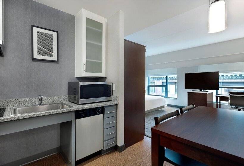 Студия Стандарт Двуспальная Кровать, Residence Inn By Marriott Boston Back Bay/fenway