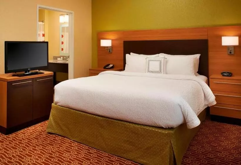 キングサイドベッドのスタンダードワンルーム, Towneplace Suites By Marriott Saginaw