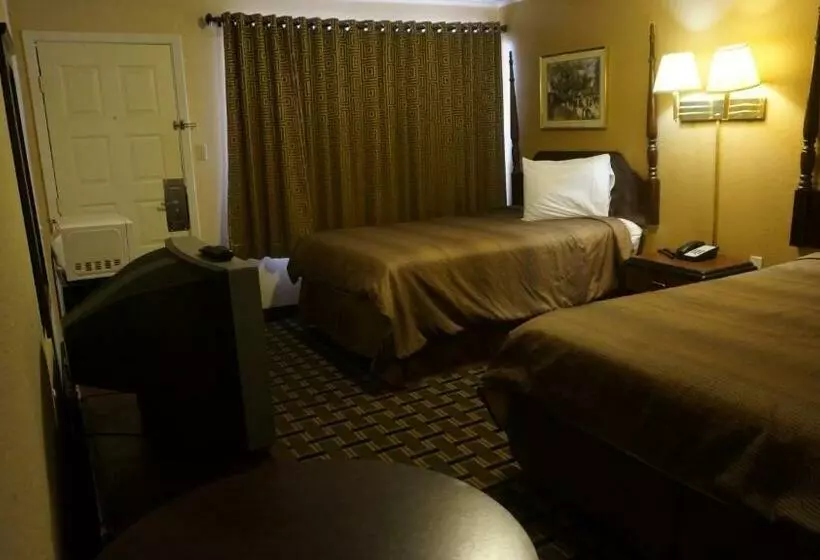 ２ダブルベッドのスタンダードルーム, Budget Inn Malvern
