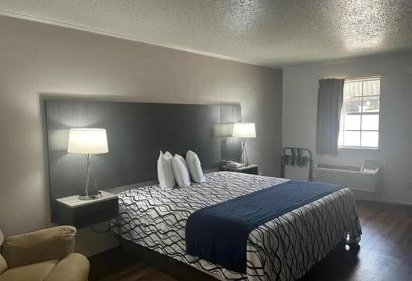 اتاق استاندارد با تخت بزرگ, Motel 6 New Boston, Tx