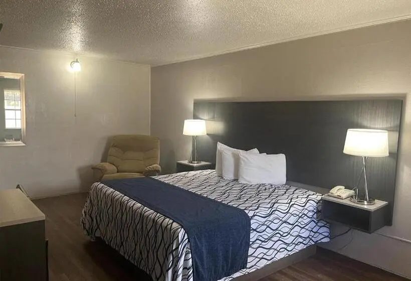 اتاق استاندارد با تخت بزرگ, Motel 6 New Boston, Tx