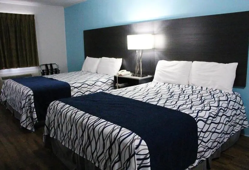 اتاق استاندارد برای معلولان, Motel 6 New Boston, Tx