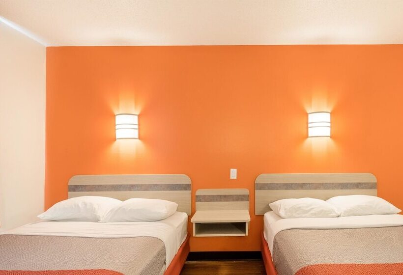 Номер Стандарт 2 Двуспальные Кровати, Motel 6 Newport, Tn