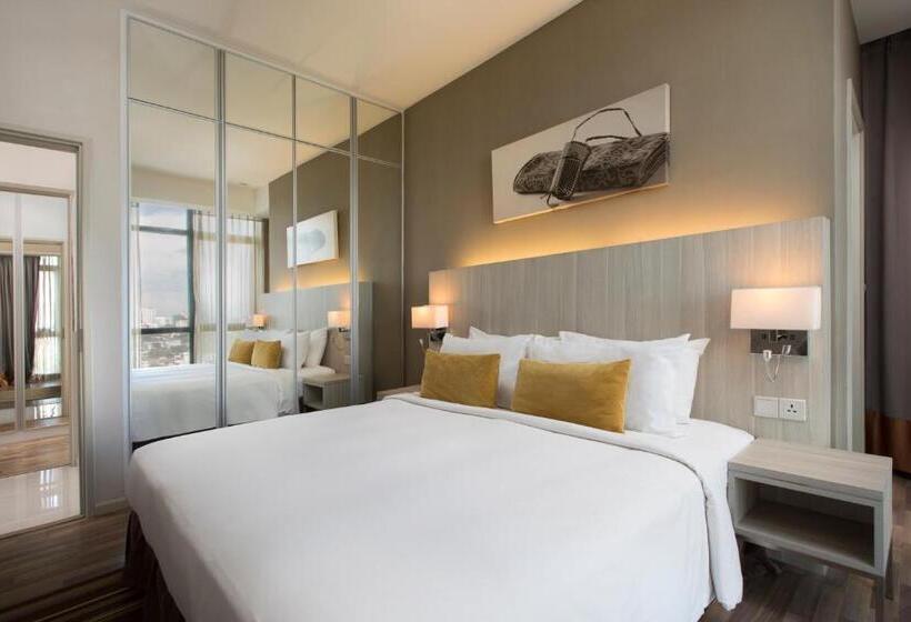 Апартаменты Premium 2 Спальни, Citadines Uplands Kuching