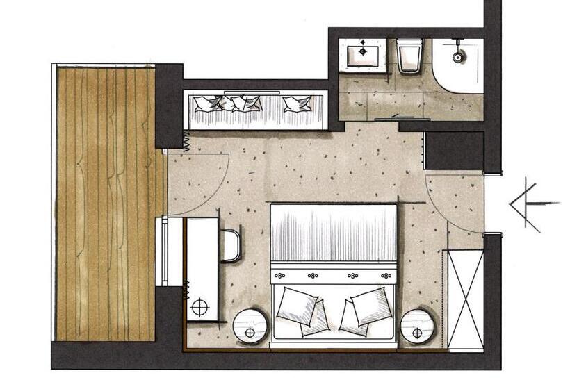 エコノミールーム, Erzherzog Johann Alpin Style Hotel   Adults Only