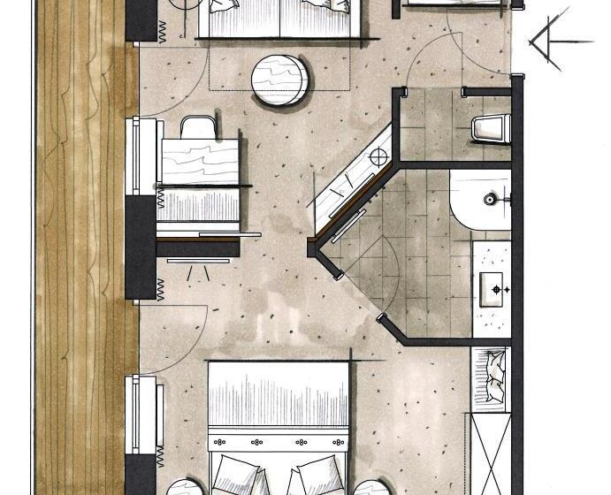 バルコニー付スイート, Erzherzog Johann Alpin Style Hotel   Adults Only