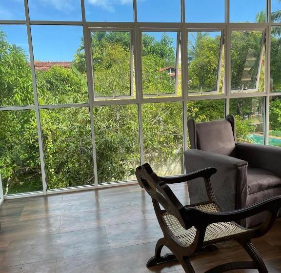 带1个卧室带花园景观的公寓, Om Yoga Shala Beruwala