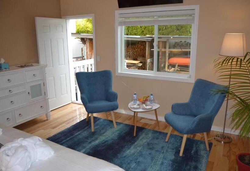 스탠다드 룸 킹사이즈 침대, Salish B&b And Spa