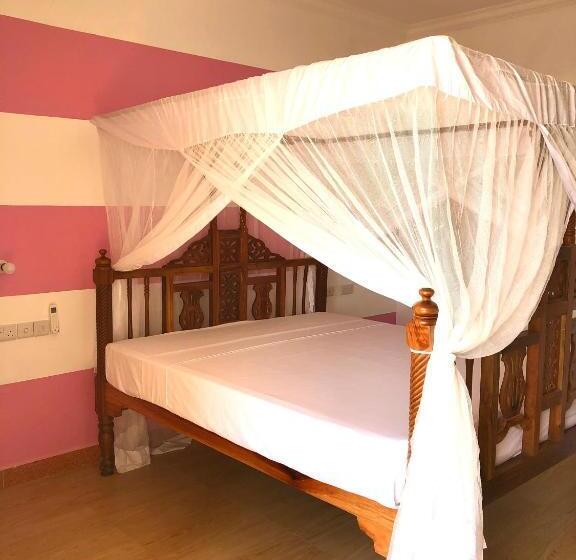 חדר דלוקס עם מרפסת נוף לים, Villa Vanilla Kendwa