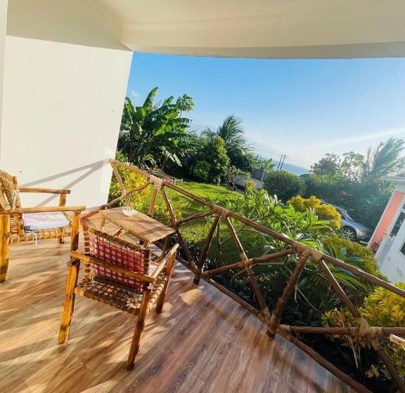 Номер Deluxe Вид на Море, Villa Vanilla Kendwa