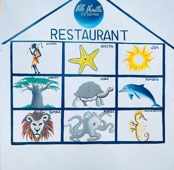 חדר משפחתי נוף לים, Villa Vanilla Kendwa