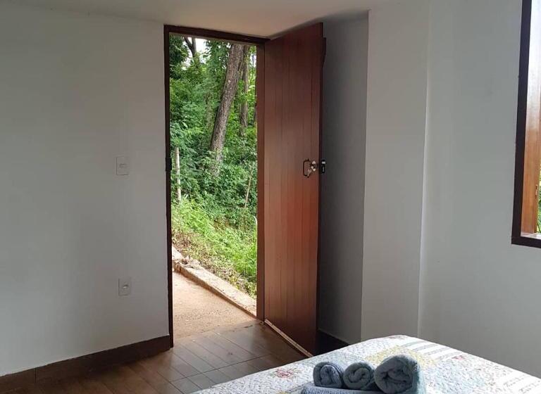 带大床的标准工作室, Pousada Sempre Luz