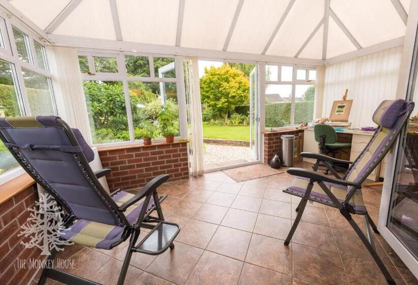 חדר סטנדרט עם מיטת קינג, The Monkey House B&b