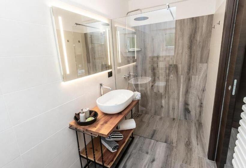 חדר דלוקס עם מרפסת, Agritur E Cinque