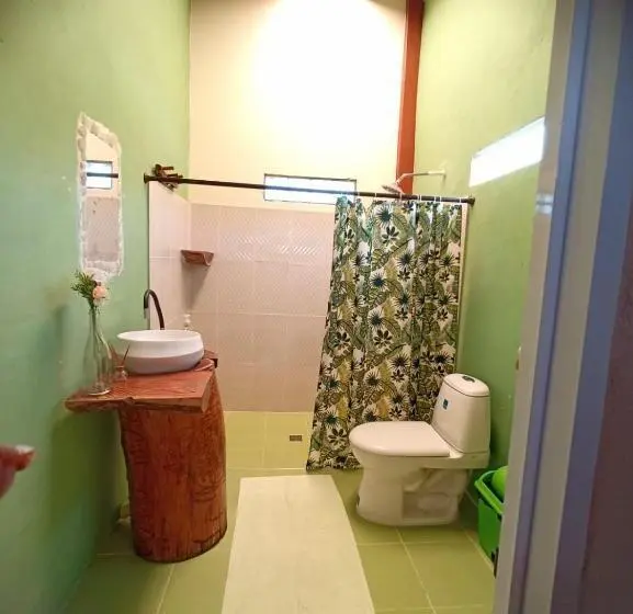 キングサイズベッドのデラックスルーム, Mi Cabaña El Maderal